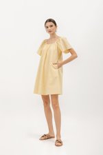 MIKARI SQUARENECK DRESS W SASH MIKARI SQUARENECK DRESS W SASH
