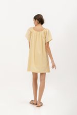 MIKARI SQUARENECK DRESS W SASH MIKARI SQUARENECK DRESS W SASH