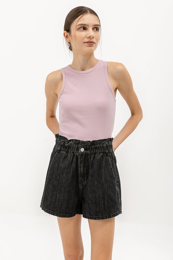 KAIROS DENIM PAPERBAG SHORTS KAIROS DENIM PAPERBAG SHORTS