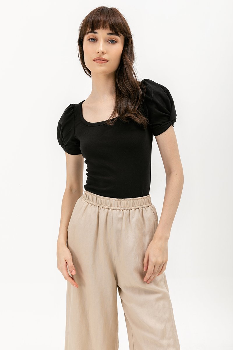 MILLY KNOT SLEEVE TOP