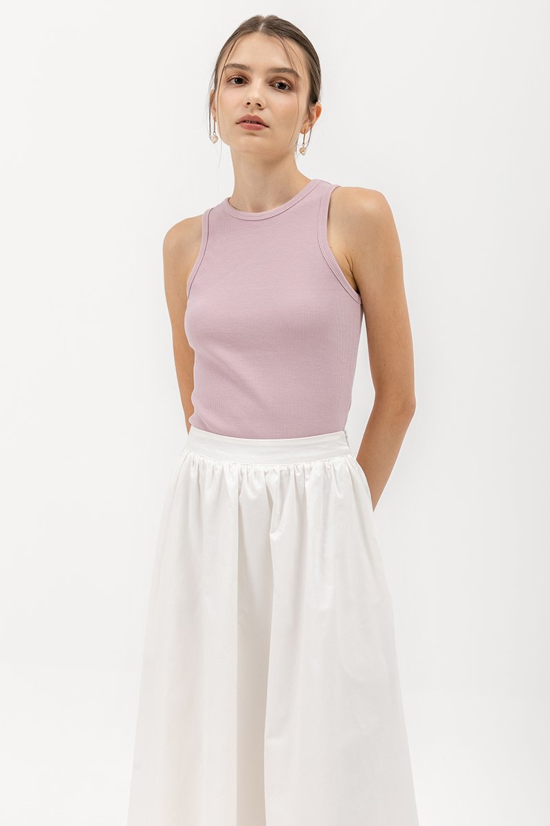 STEPHIE RIBBED TOP