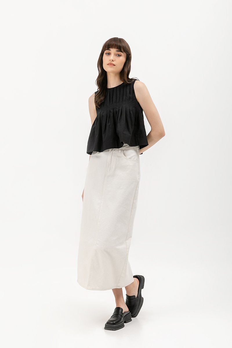 SHANAE PLEATED TOP