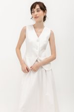 BRIELLE BUTTONDOWN VEST TOP