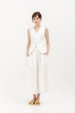 BRIELLE BUTTONDOWN VEST TOP