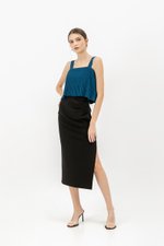 ATTICUS RUCHED SKIRT