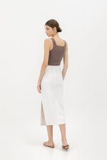 ATTICUS RUCHED SKIRT