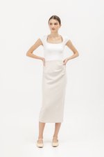 ATTICUS RUCHED SKIRT
