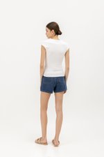 BRIAR CAPPED SLEEVE TEE