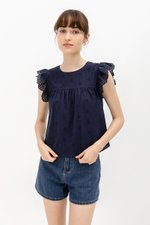 RIEN EMBROIDERED TOP