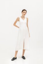 CHRISLEY BUTTON LINEN DRESS CHRISLEY BUTTON LINEN DRESS