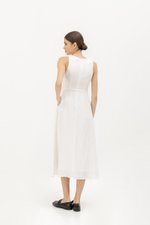 CHRISLEY BUTTON LINEN DRESS CHRISLEY BUTTON LINEN DRESS