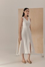CHRISLEY BUTTON LINEN DRESS CHRISLEY BUTTON LINEN DRESS