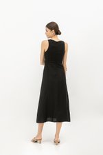 CHRISLEY BUTTON LINEN DRESS CHRISLEY BUTTON LINEN DRESS