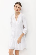 MARCEL STRIPED LONG SLEEVE DRESS