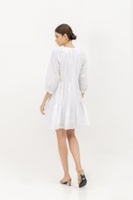 MARCEL STRIPED LONG SLEEVE DRESS