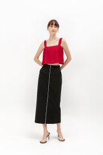 NYX FRONT ZIPPER SKIRT