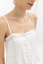 SKADI LACE TRIM TOP SKADI LACE TRIM TOP