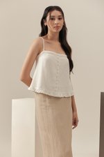 SKADI LACE TRIM TOP SKADI LACE TRIM TOP
