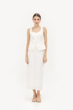 VIDA LINEN VEST TOP