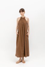 BERLIN HIGHNECK DRESS W SASH