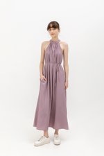 BERLIN HIGHNECK DRESS W SASH