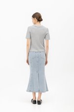 ANTONIO COLLARED KNIT TOP