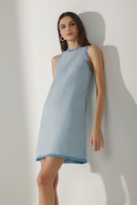 THERESA TWEED SHIFT DRESS THERESA TWEED SHIFT DRESS