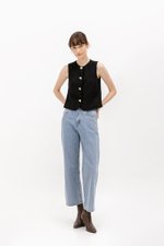 *BACKORDER 4* FANNIE VEST TOP *BACKORDER 4* FANNIE VEST TOP