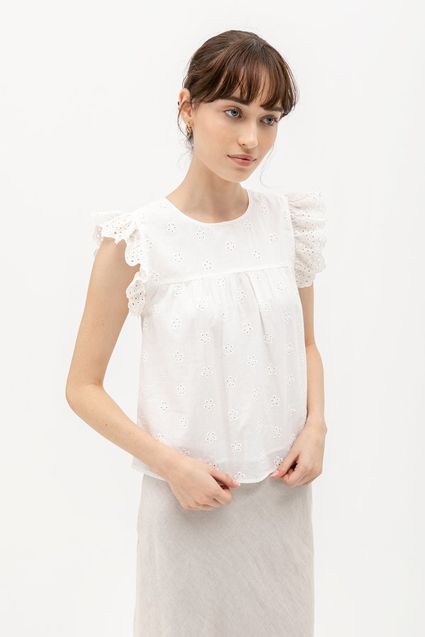 RIEN EMBROIDERED TOP RIEN EMBROIDERED TOP
