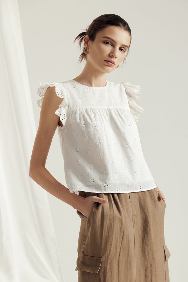RIEN EMBROIDERED TOP RIEN EMBROIDERED TOP