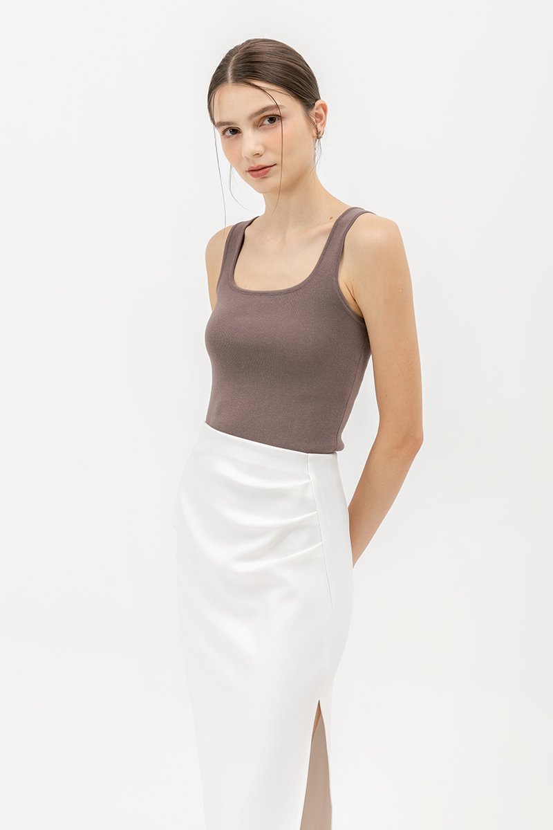 ATTICUS RUCHED SKIRT