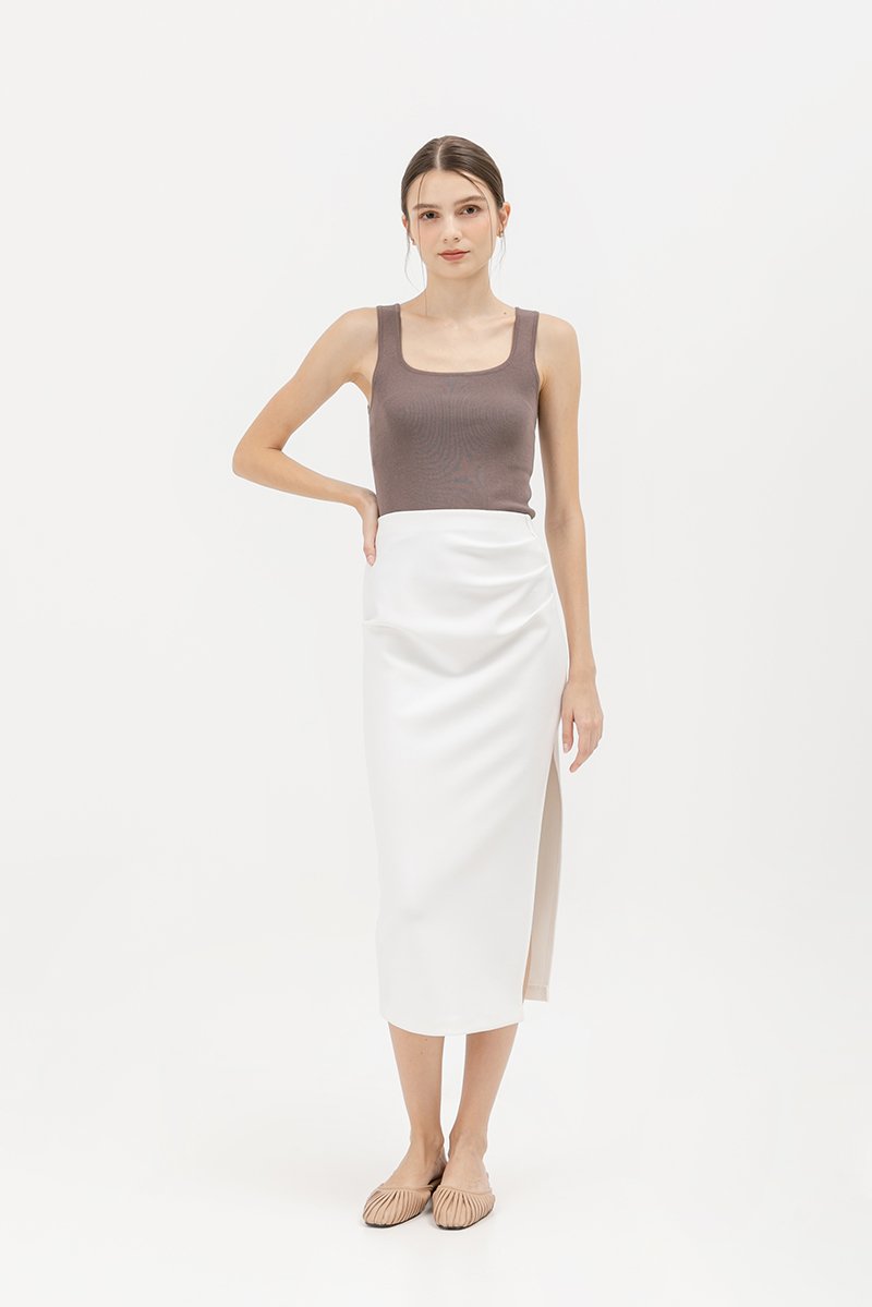 ATTICUS RUCHED SKIRT