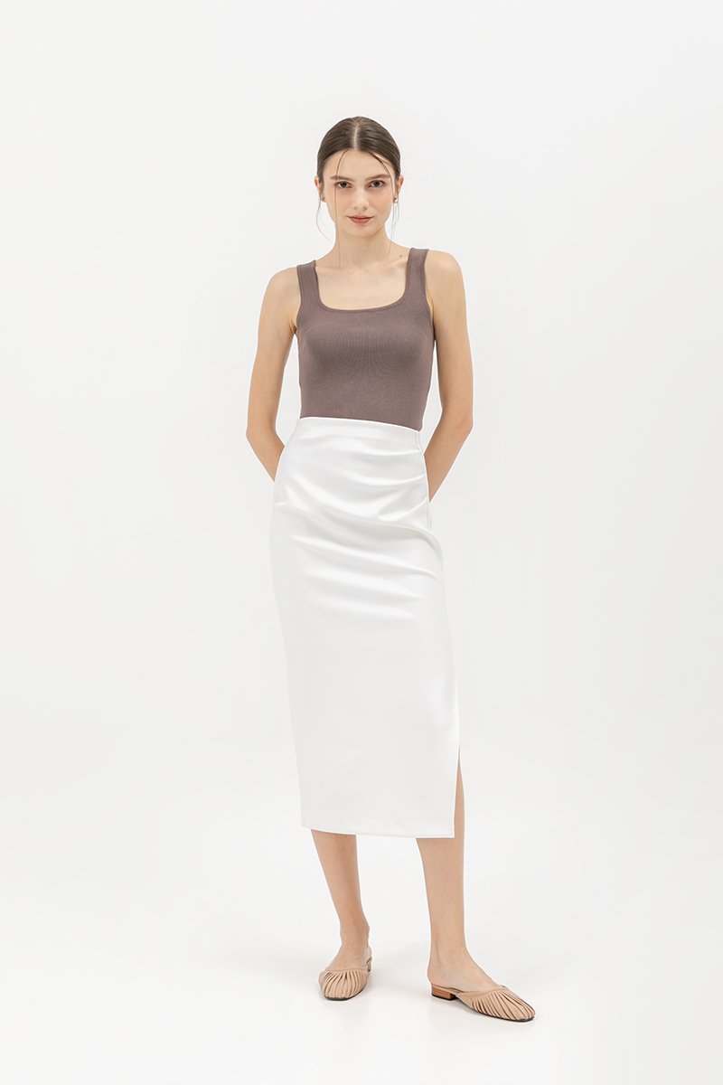 ATTICUS RUCHED SKIRT