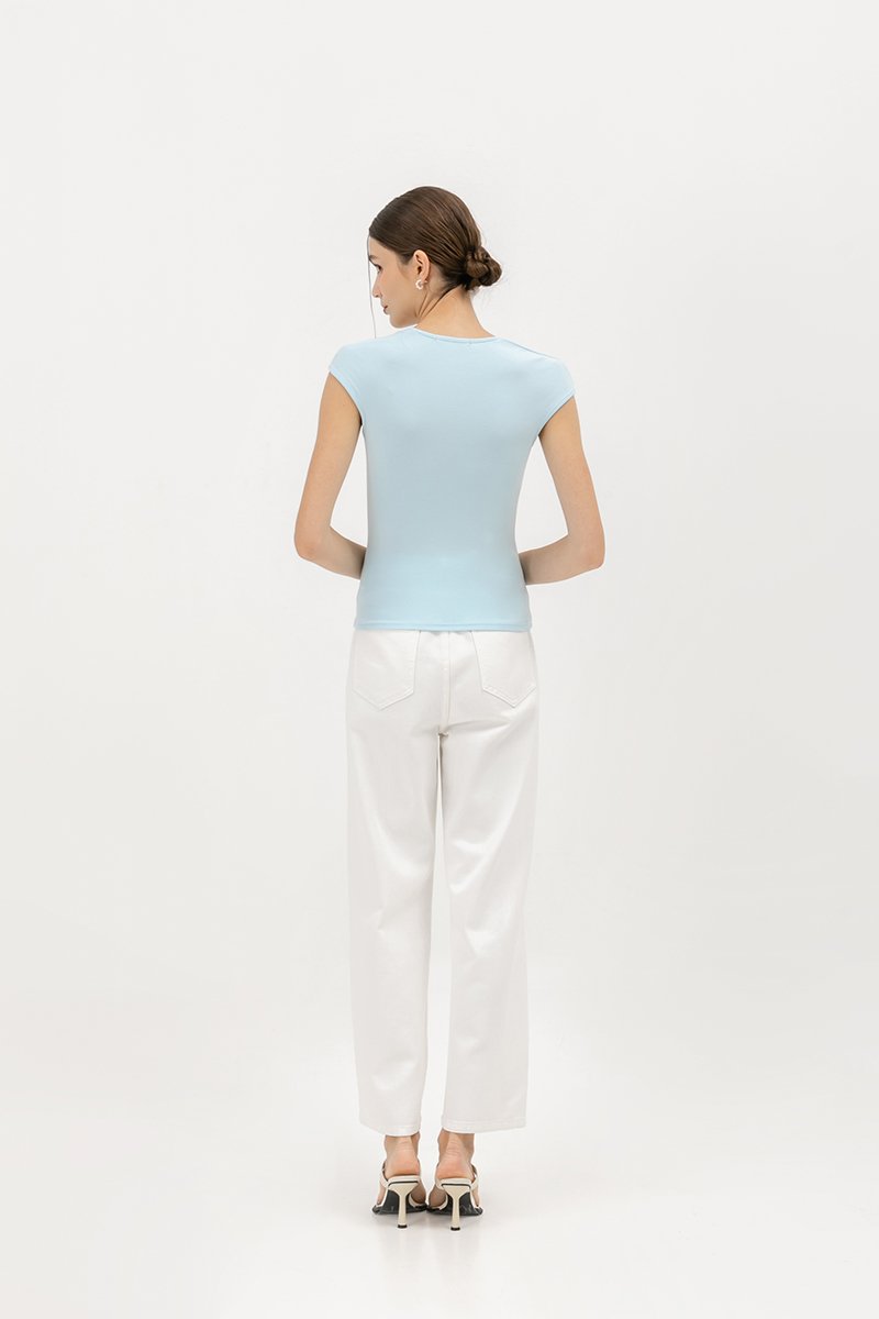 BRIAR CAPPED SLEEVE TEE