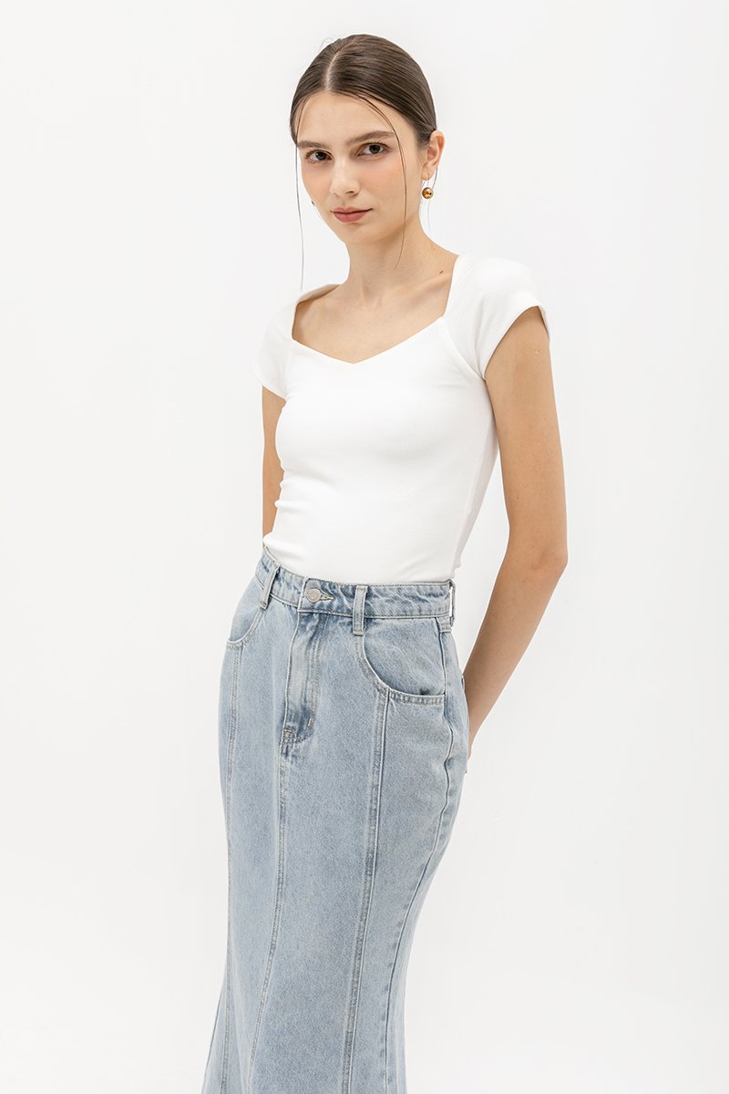 ARIEL DENIM MERMAID SKIRT