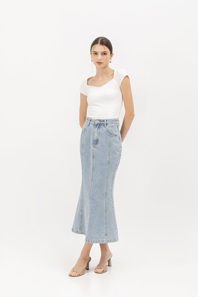 ARIEL DENIM MERMAID SKIRT