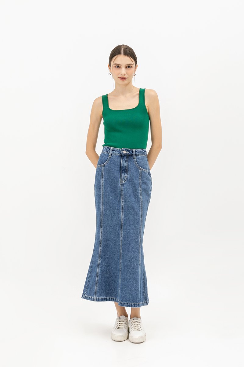 ARIEL DENIM MERMAID SKIRT