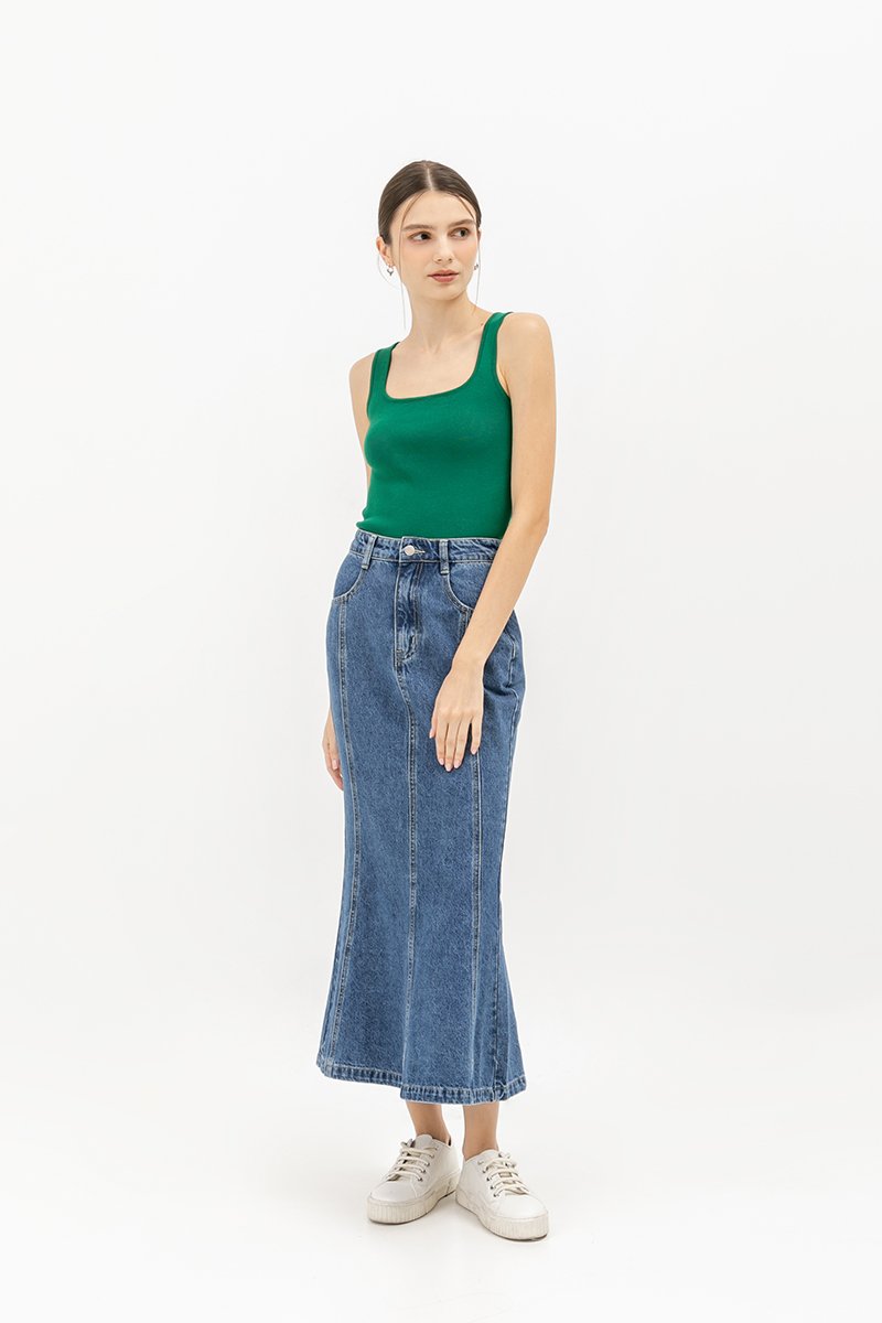 ARIEL DENIM MERMAID SKIRT