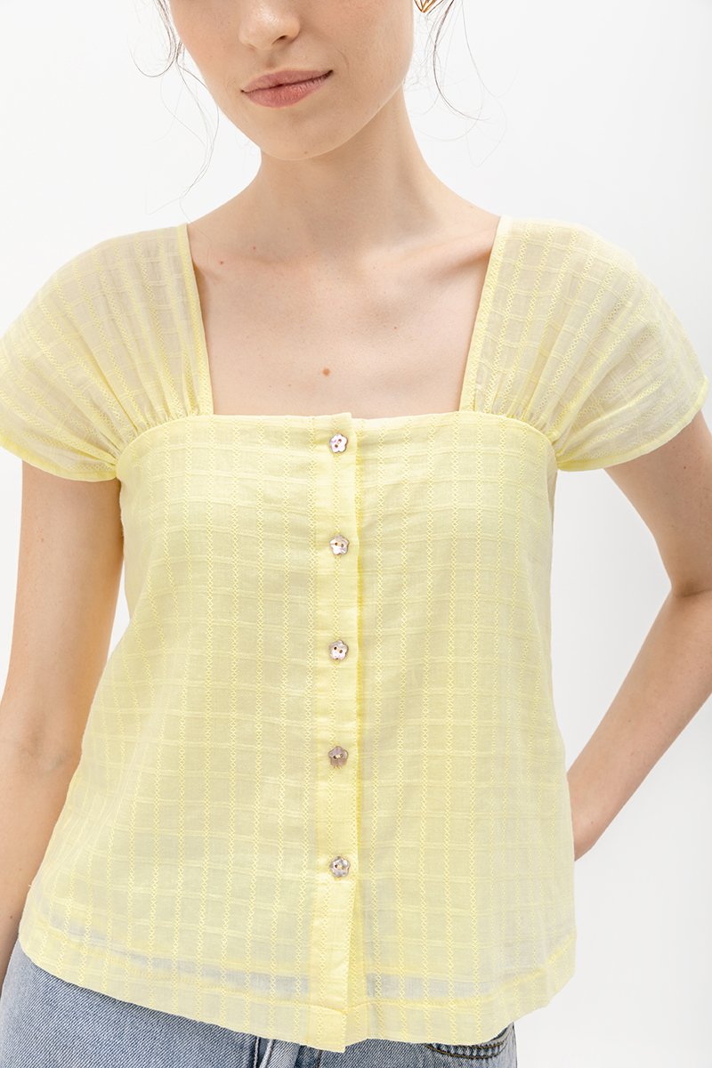 NICOLA BUTTONDOWN TOP