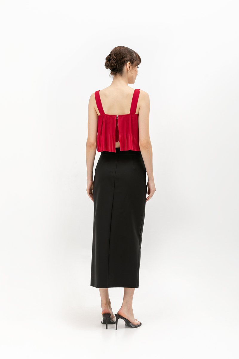 NYX FRONT ZIPPER SKIRT