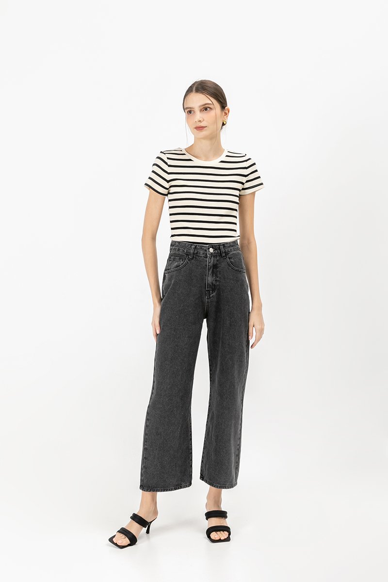 KEATON WIDE LEG JEANS