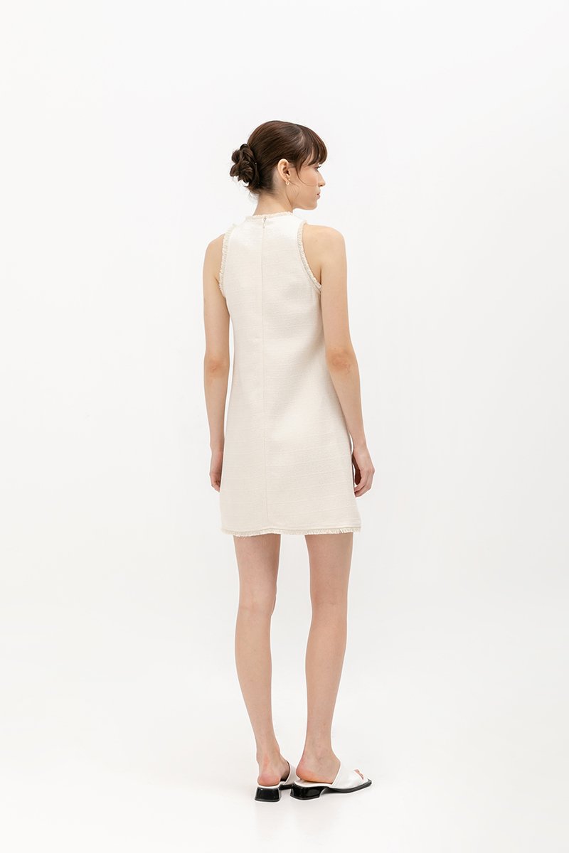 THERESA TWEED SHIFT DRESS