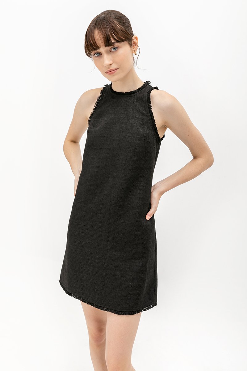 THERESA TWEED SHIFT DRESS