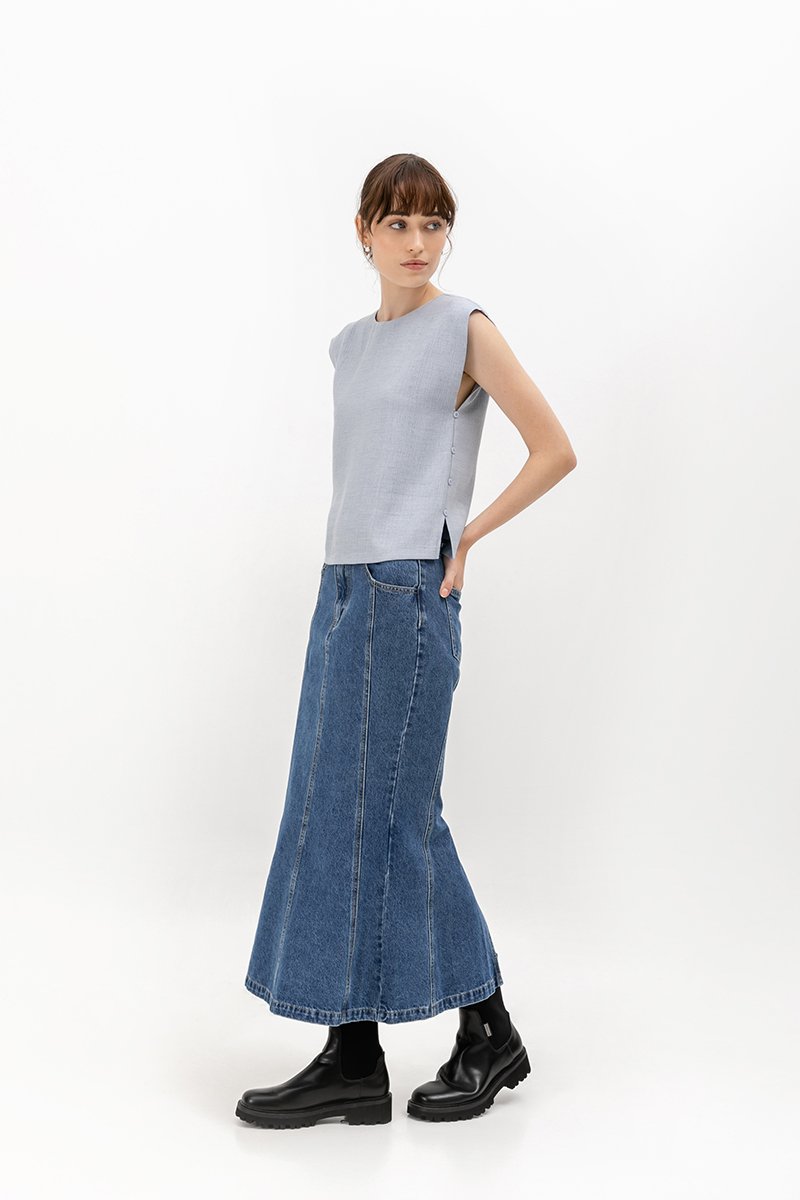 LUKA TEXTURED TOP
