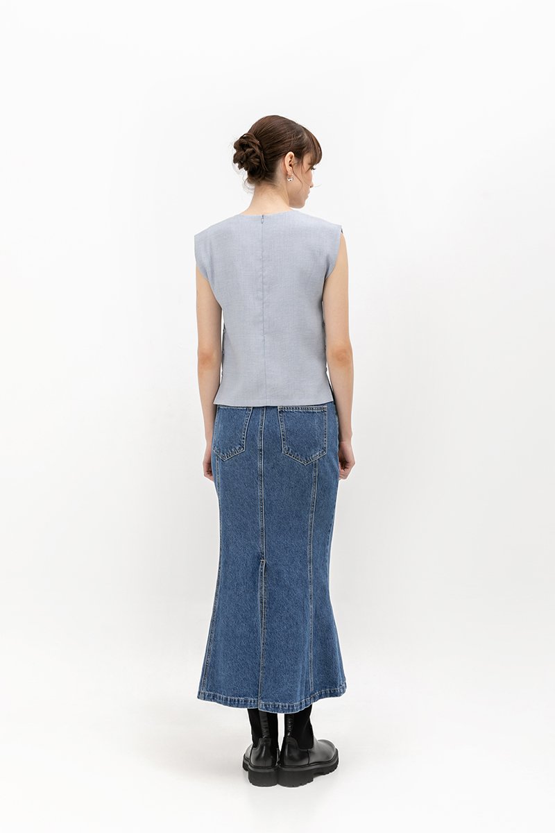 LUKA TEXTURED TOP