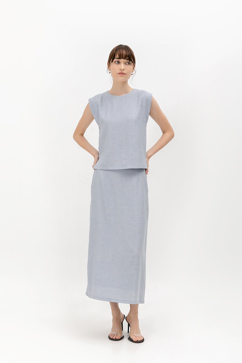 LUKA TEXTURED TOP