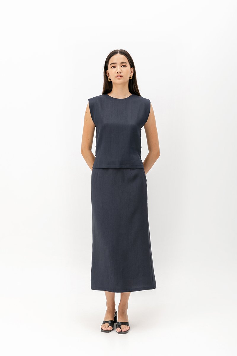 LUKA TEXTURED TOP