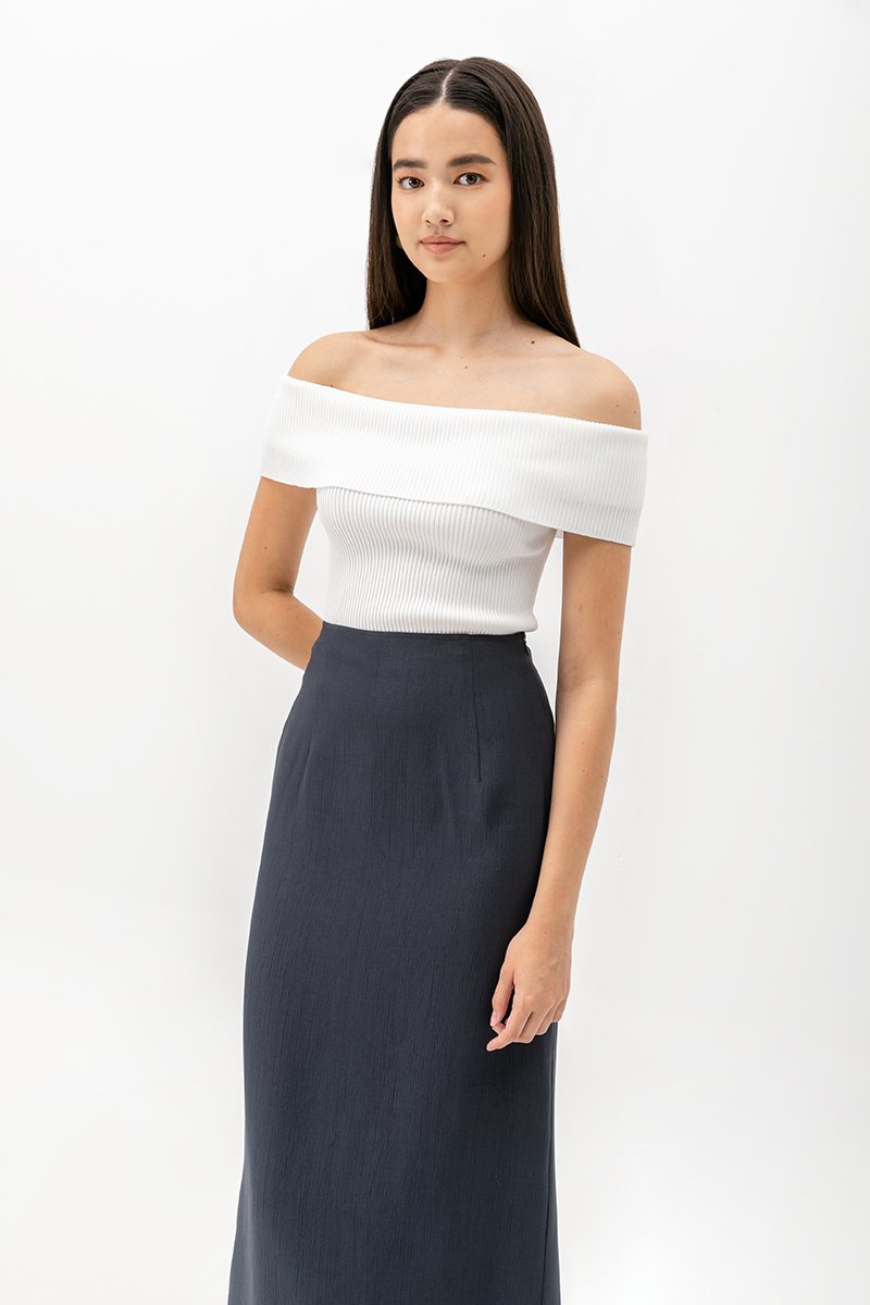 PENELOPE TEXTURED SKIRT