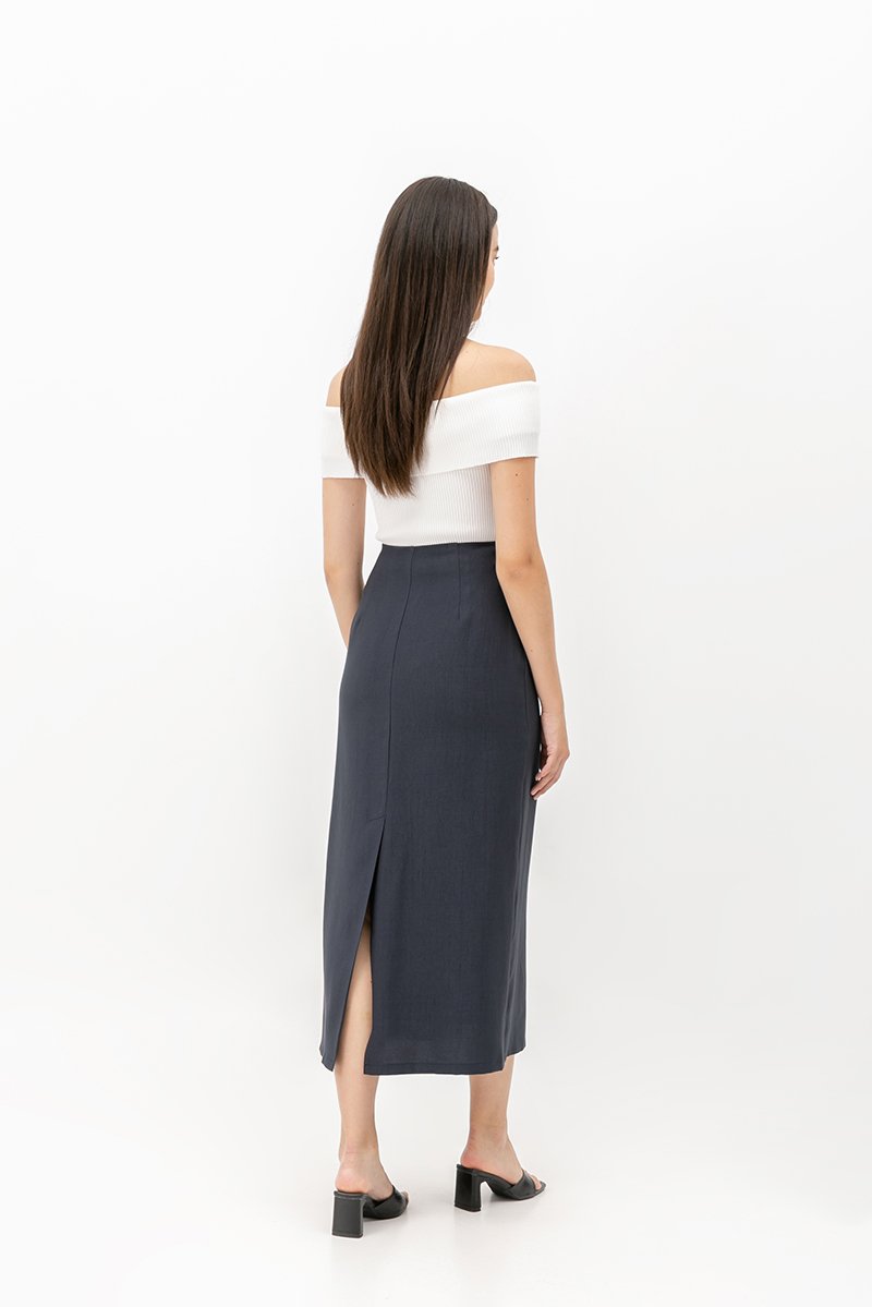 PENELOPE TEXTURED SKIRT