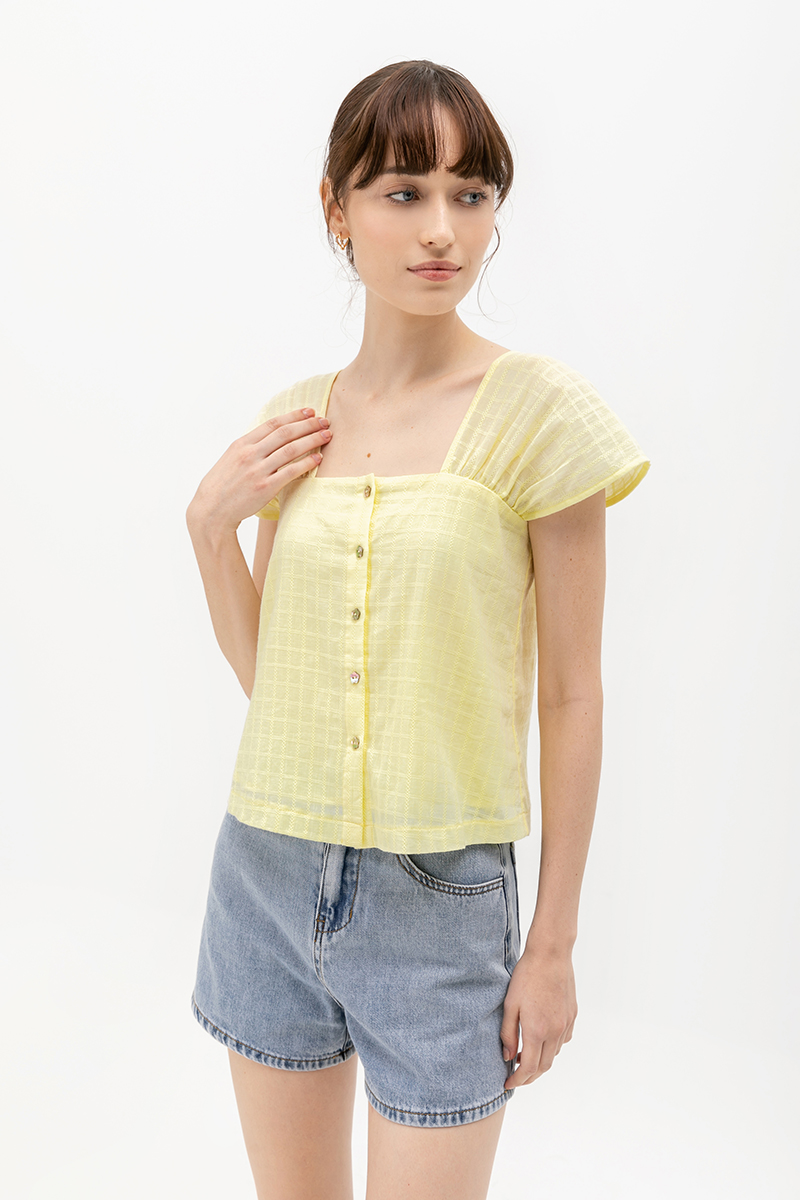 NICOLA BUTTONDOWN TOP